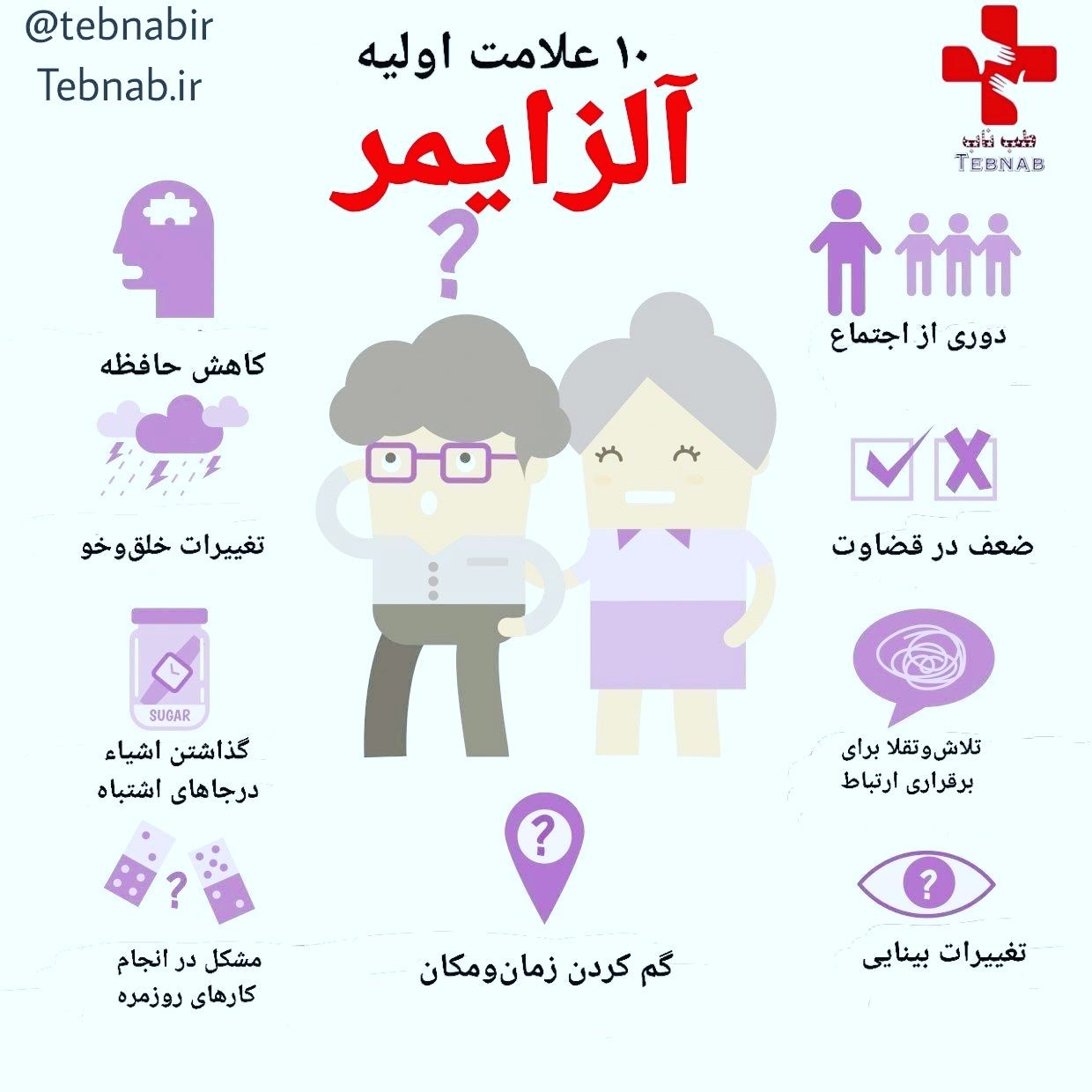 علائم آلزایمر